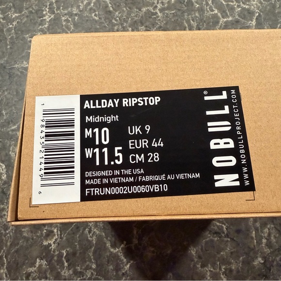 New NOBULL Men's Allday 365 Ripstop- Midnight (New Color) - Picture 2 of 10